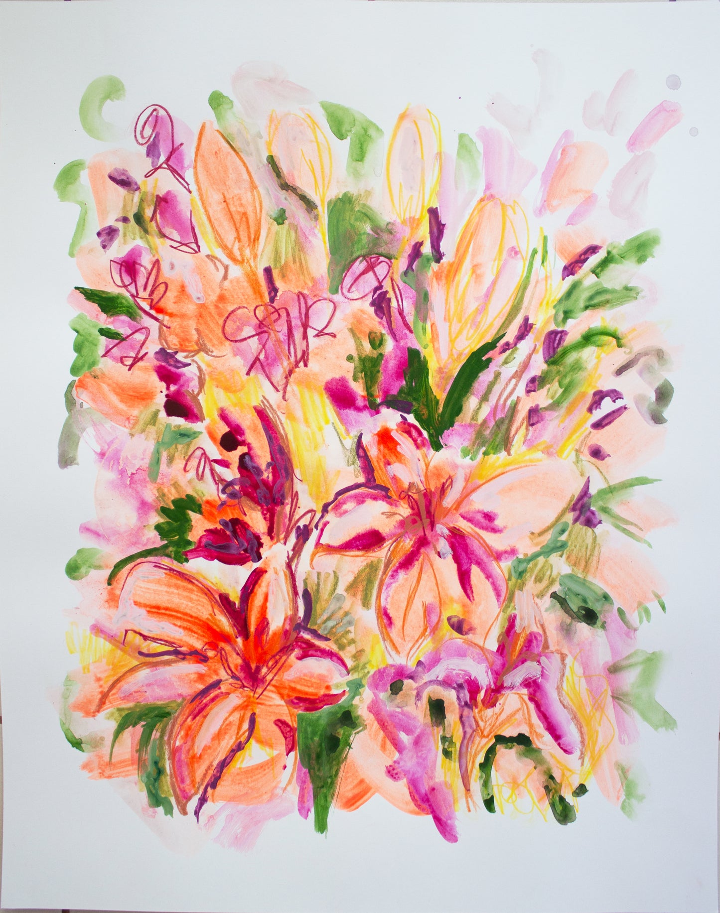 Floral on Paper #8