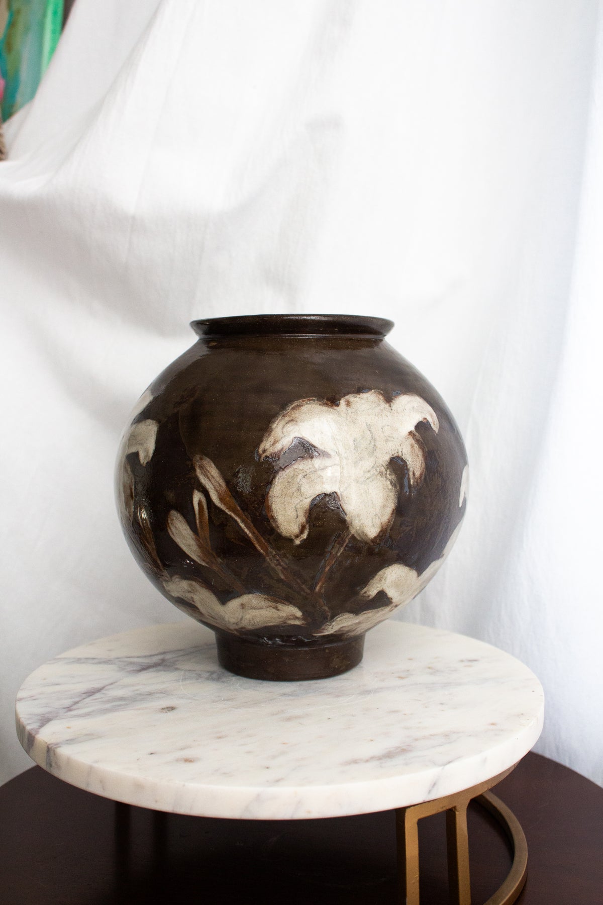 Dark Moon Jar | Collaboration with Liz Dassel Ceramics