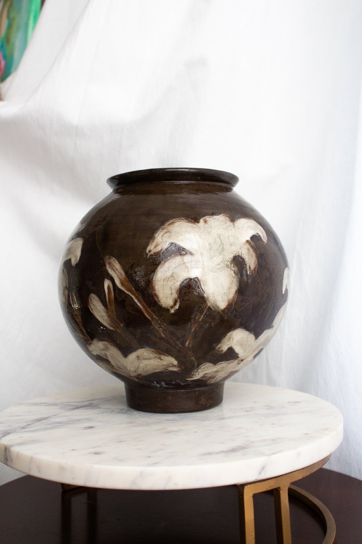 Dark Moon Jar | Collaboration with Liz Dassel Ceramics