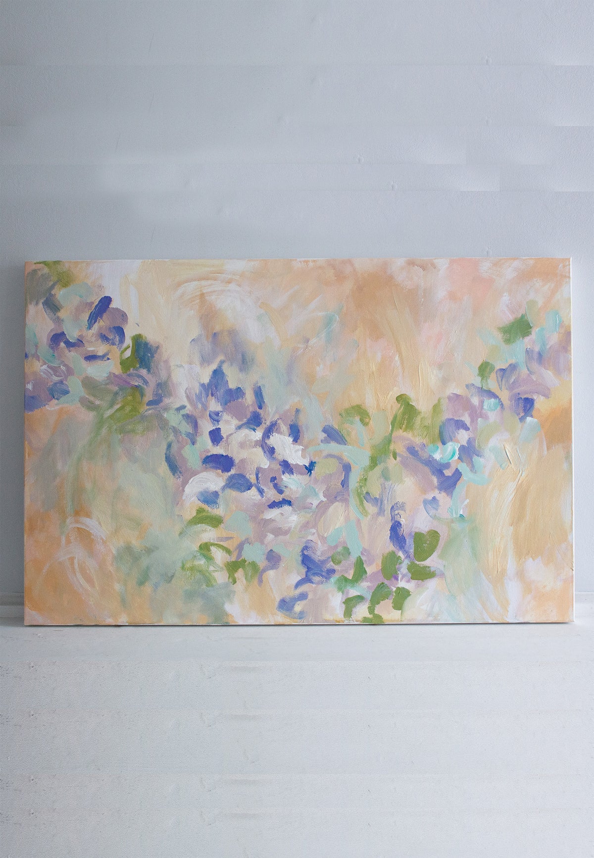 Abstract Painting on Canvas No. 1, 24 in. x 36 in.