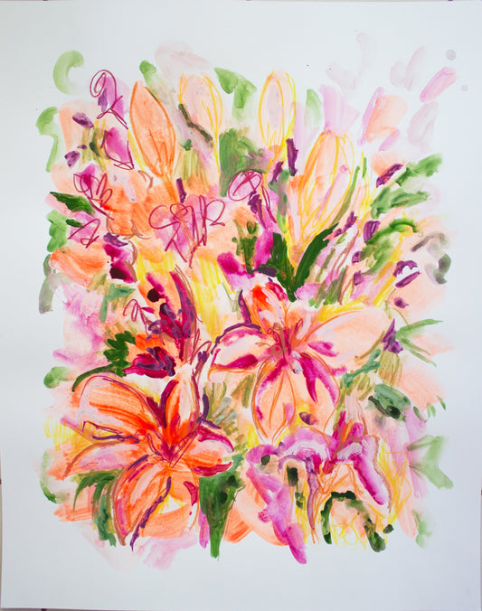 Floral on Paper #8