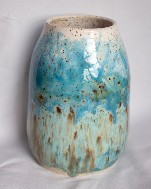 Bright Blue Vase