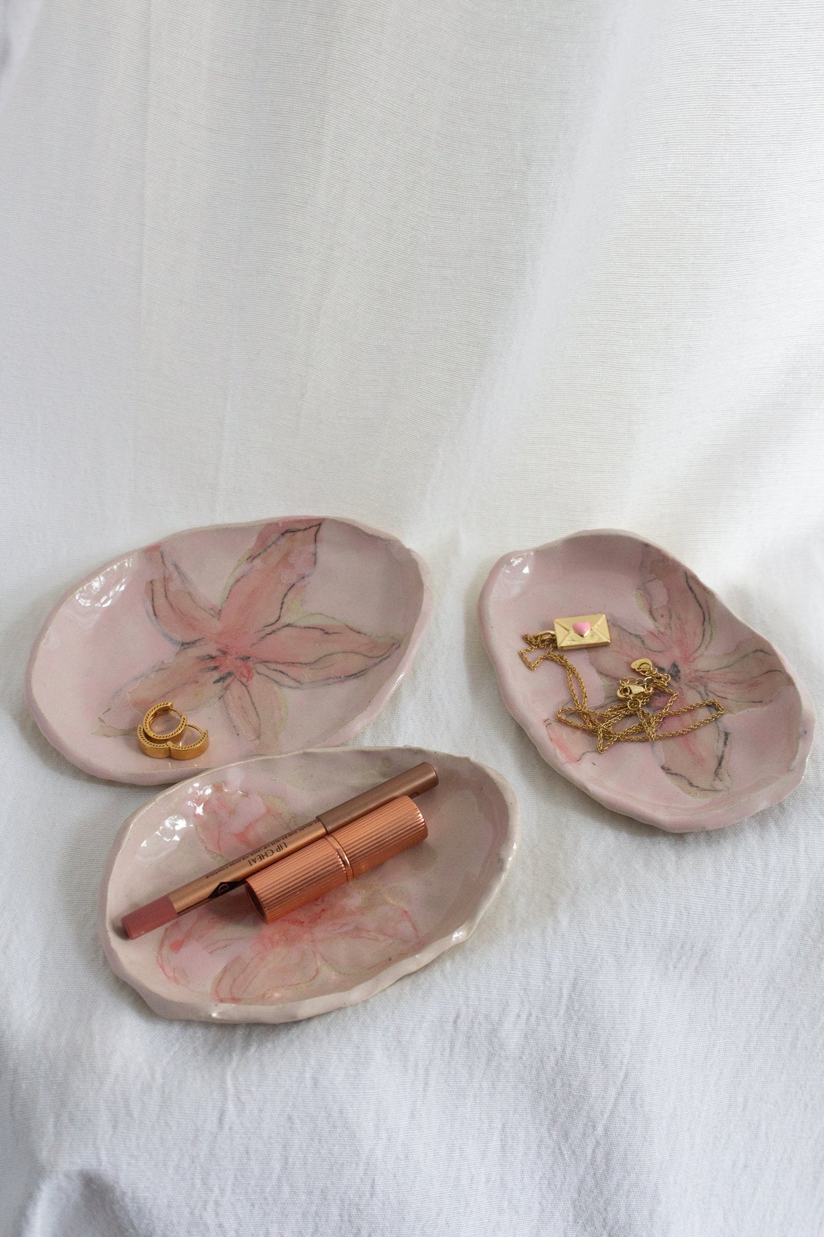 Small Pink Lily Tray No. 61
