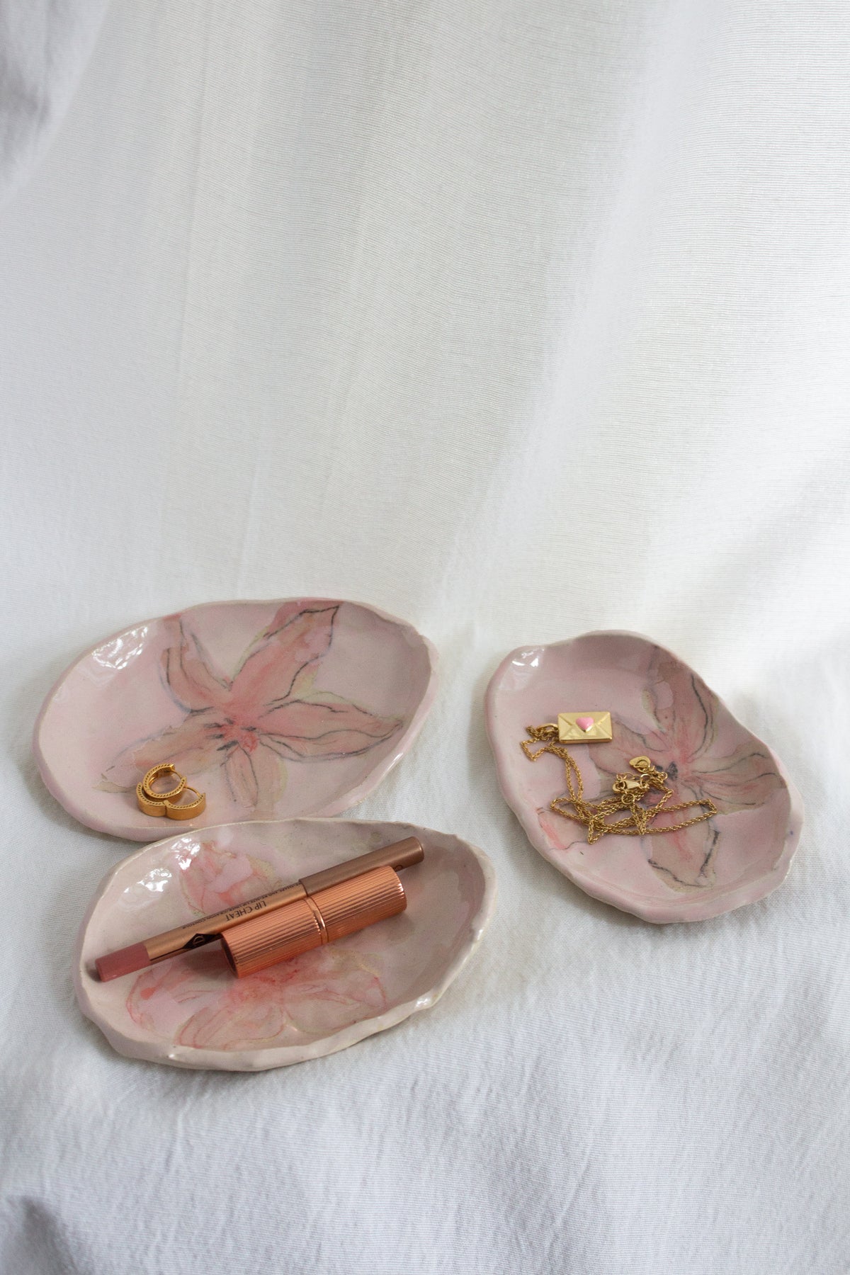 Small Pink Lily Tray No. 63
